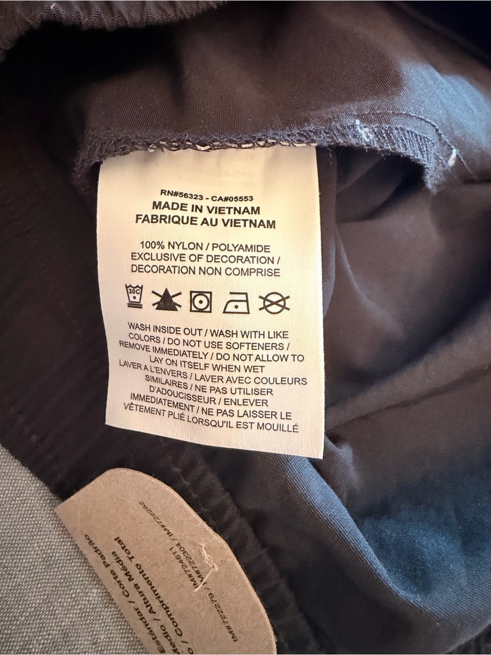 Nike Women’s Black Athletic Pants with Swoosh - Picture 5 of 7